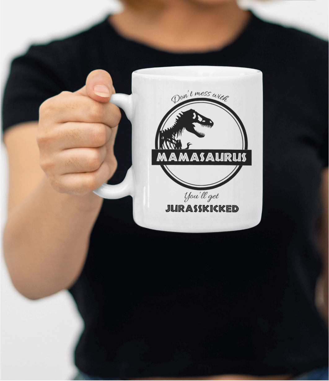 Mamasaurus | White Mug | Mother's Day Gift