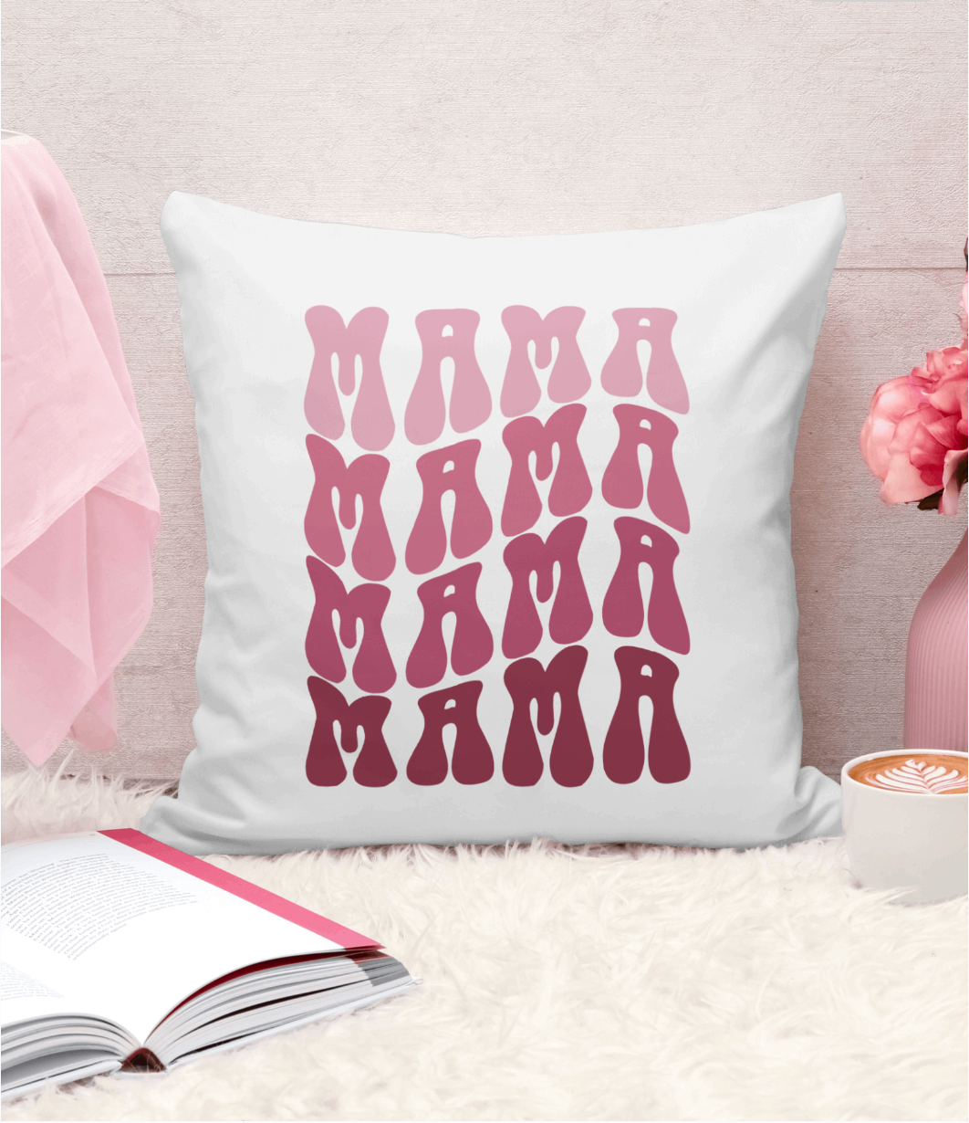 MAMÁ | Almohada cuadrada | Regalo del día de la madre