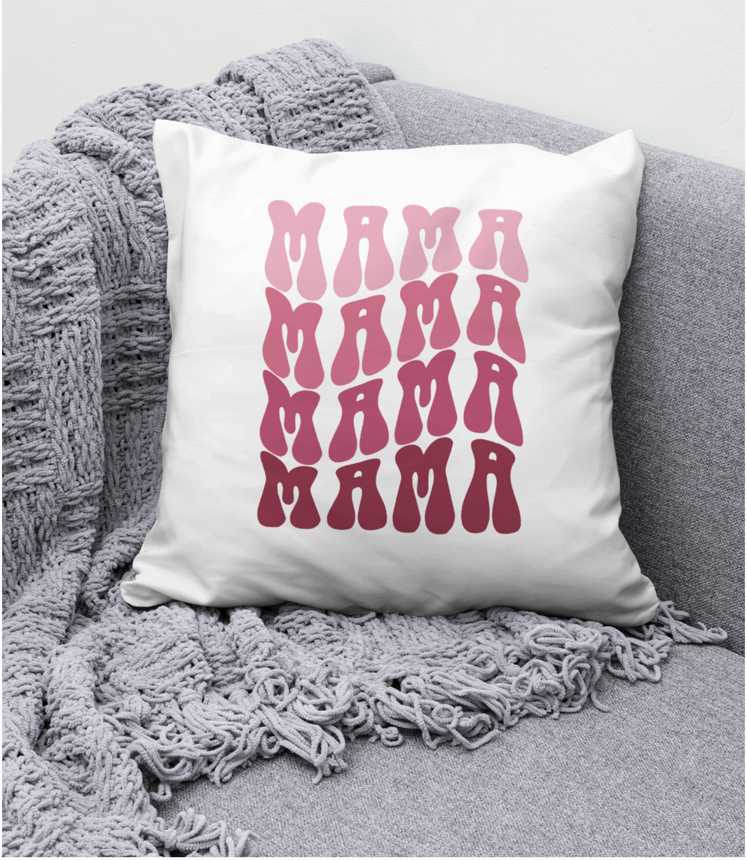 MAMÁ | Almohada cuadrada | Regalo del día de la madre