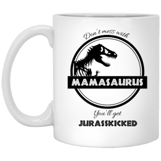Mamasaurus | White Mug | Mother's Day Gift