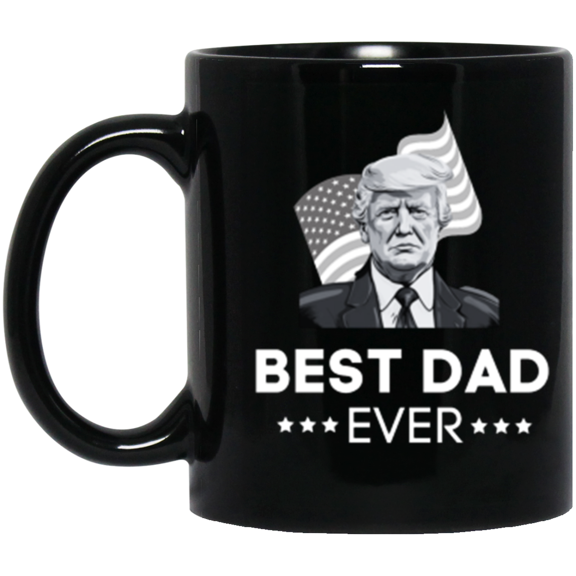 Best Dad Ever | Black Mug | Gifts for Dad