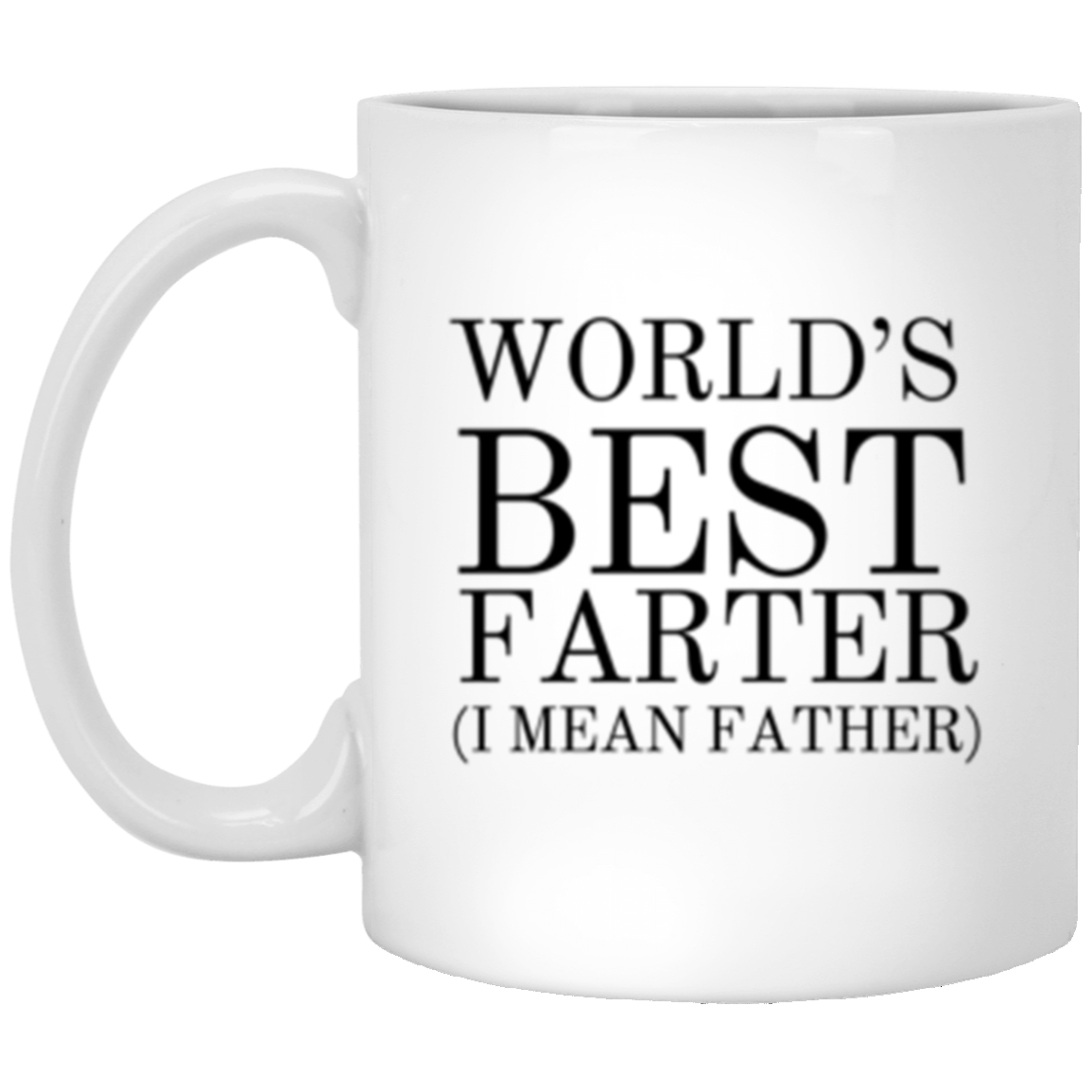 Best Farter | White mug | Gifts for Dad