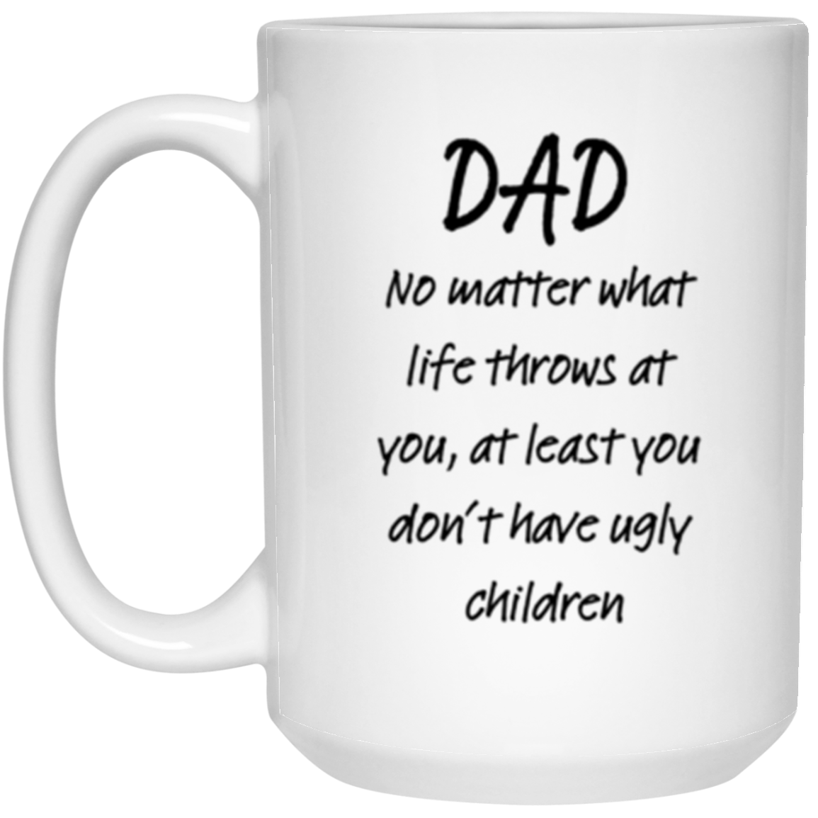 DAD | White Mug | Gifts for Dad