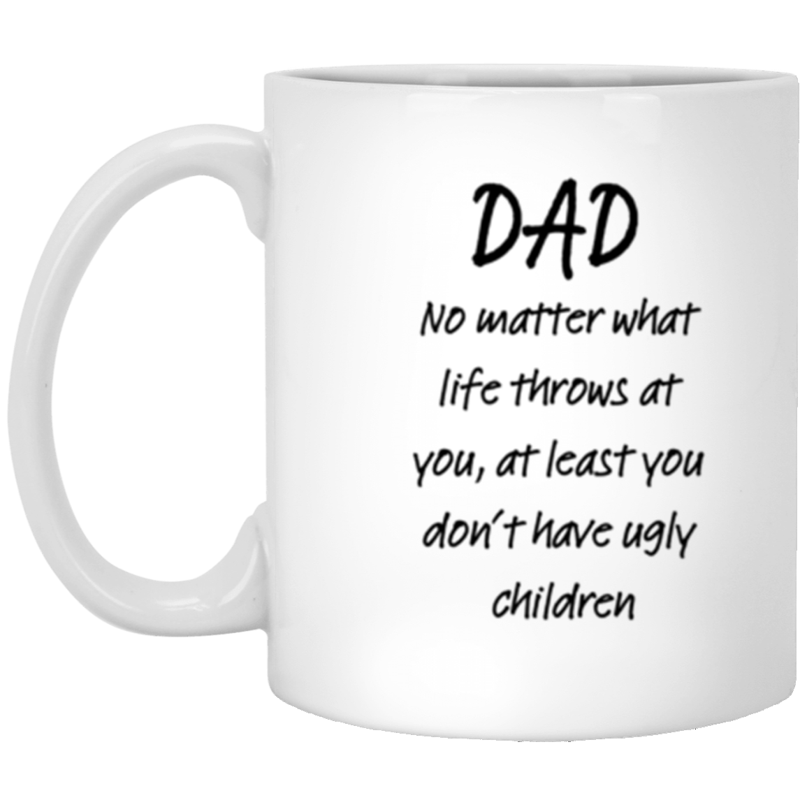 DAD | White Mug | Gifts for Dad