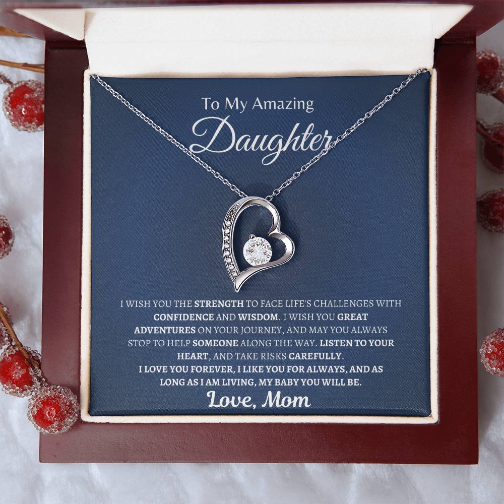 To my Amazing Daughter | Forever Love Necklace | Gifts for Daughter