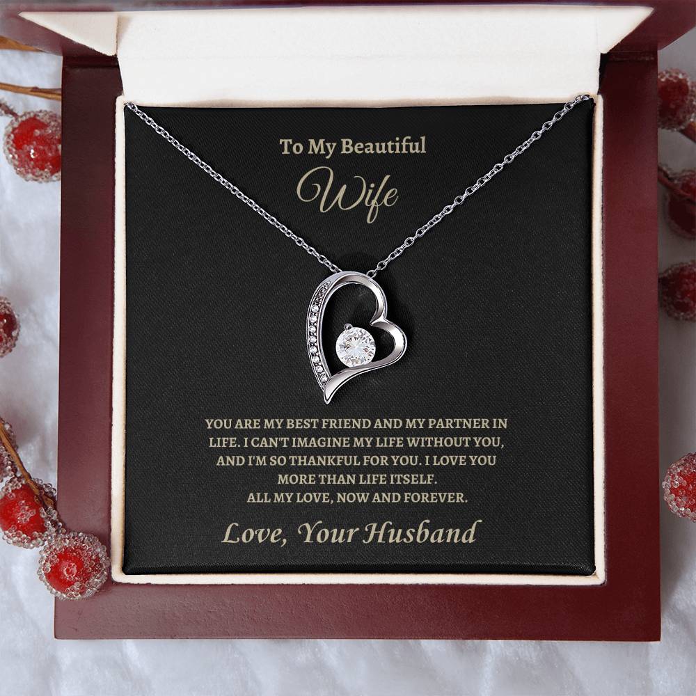 Partner in Life | Forever Love Necklace | Gifts for Wife