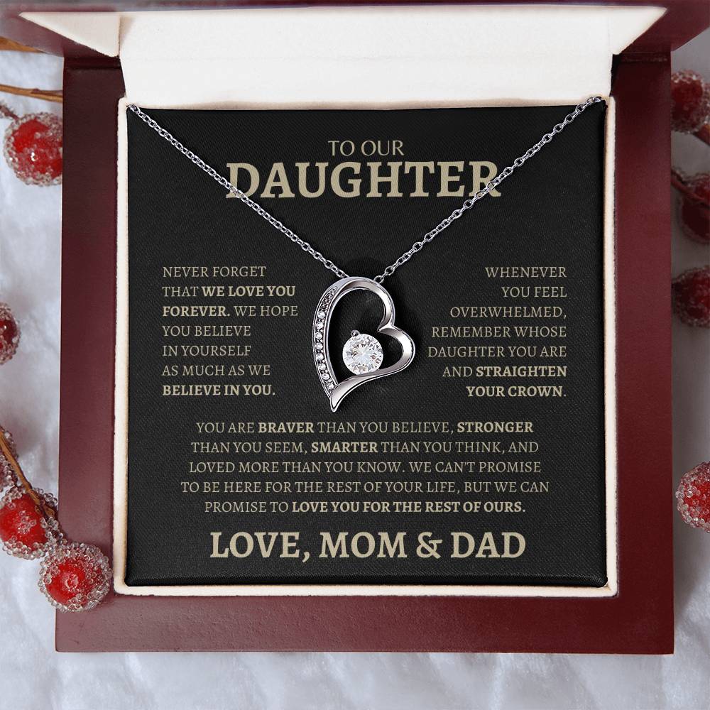 To Our Daughter | Forever Love Necklace | Gifts for Daughter