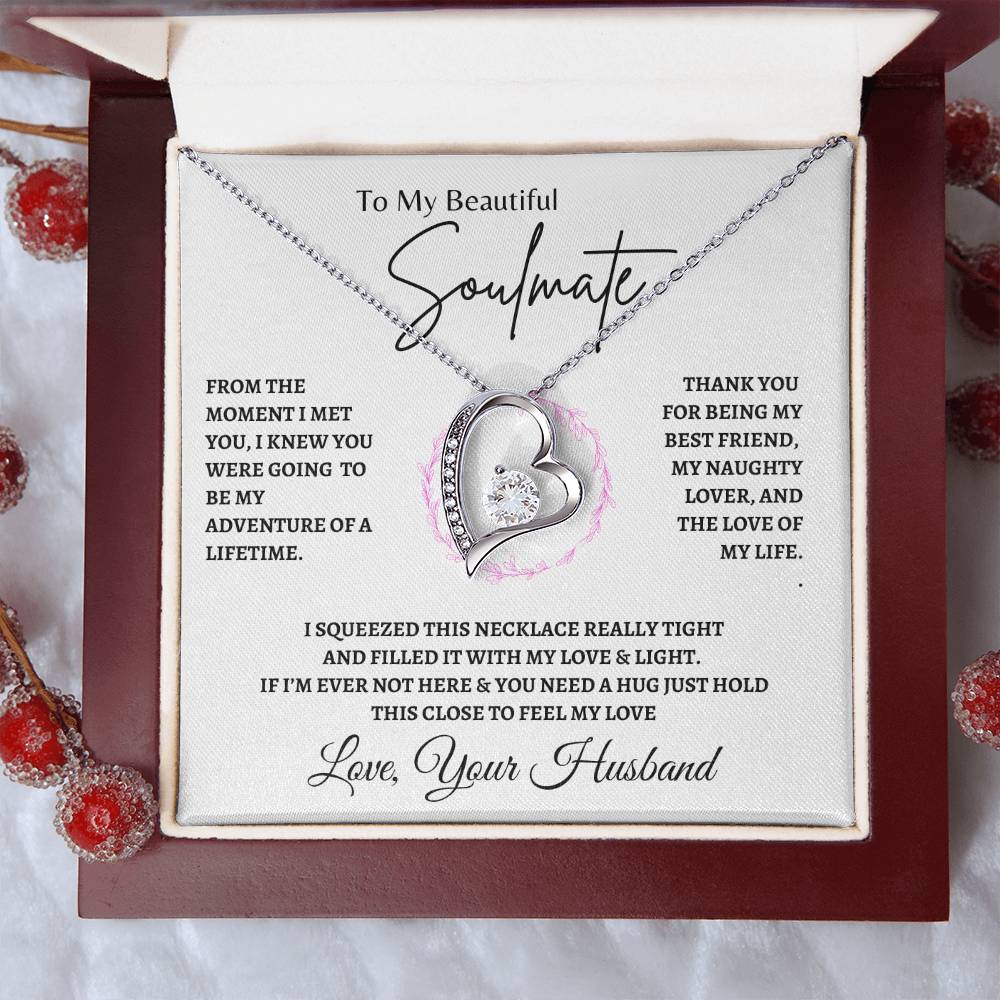 My adventure of a lifetime | Forever Love Necklace | Gifts for Wife