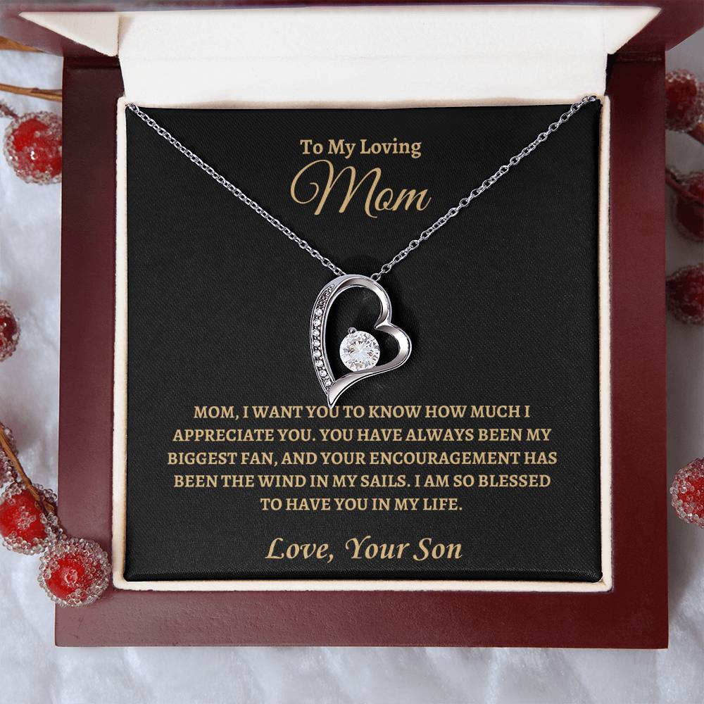 I'm so blessed to have my mom | Forever Love Necklace | Gifts for Mom