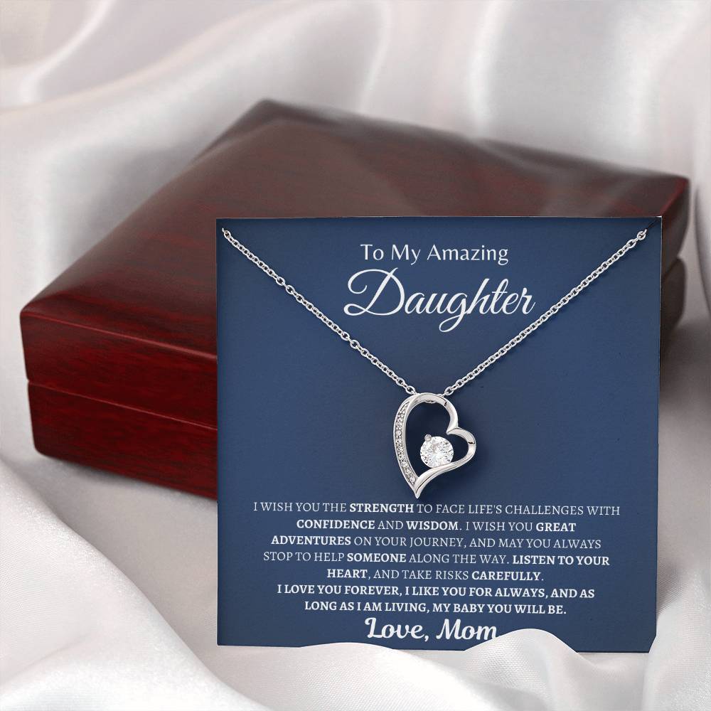 To my Amazing Daughter | Forever Love Necklace | Gifts for Daughter