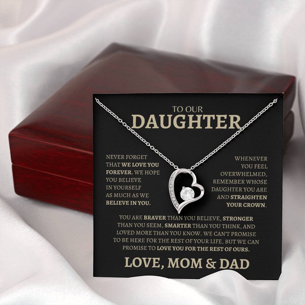 To Our Daughter | Forever Love Necklace | Gifts for Daughter