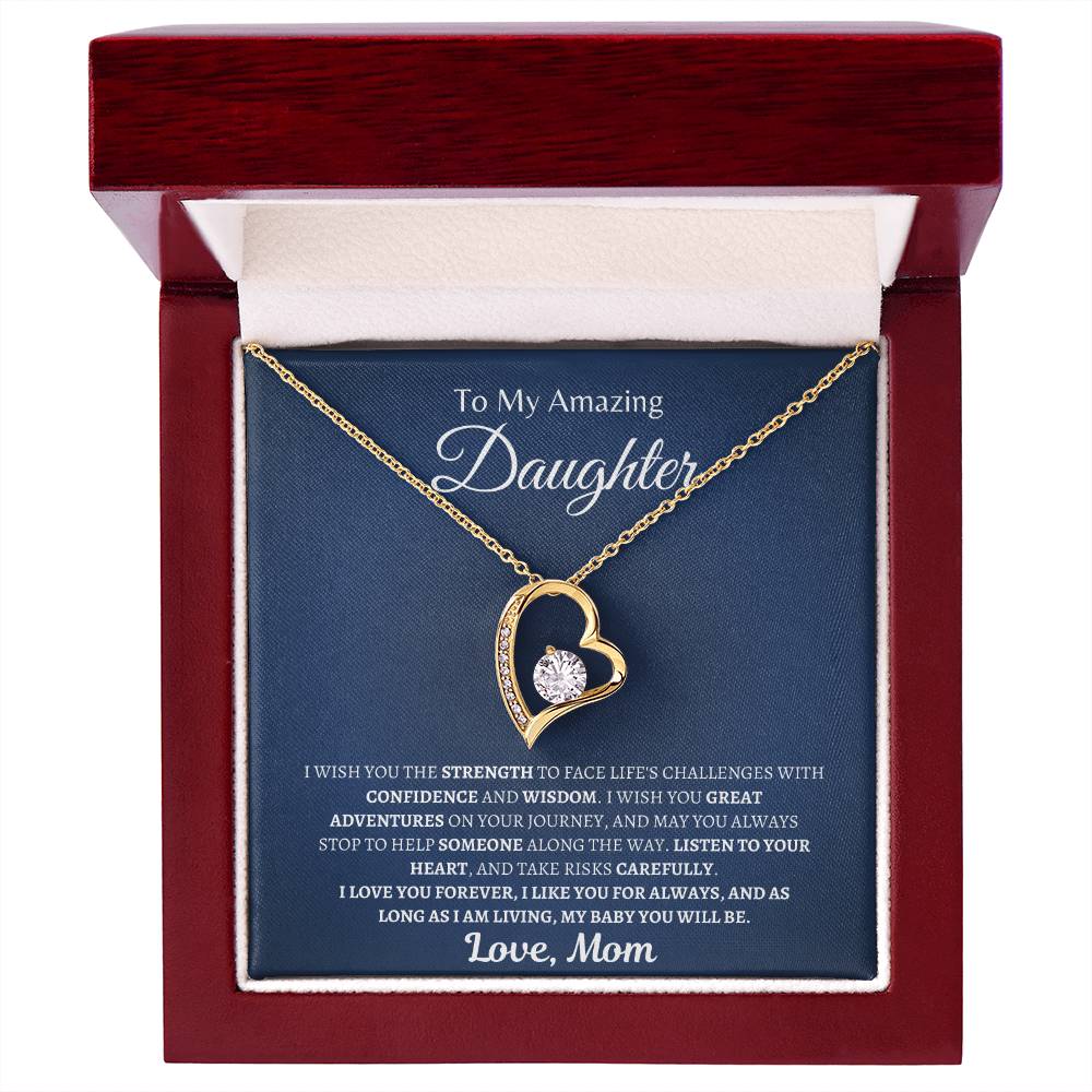 To my Amazing Daughter | Forever Love Necklace | Gifts for Daughter