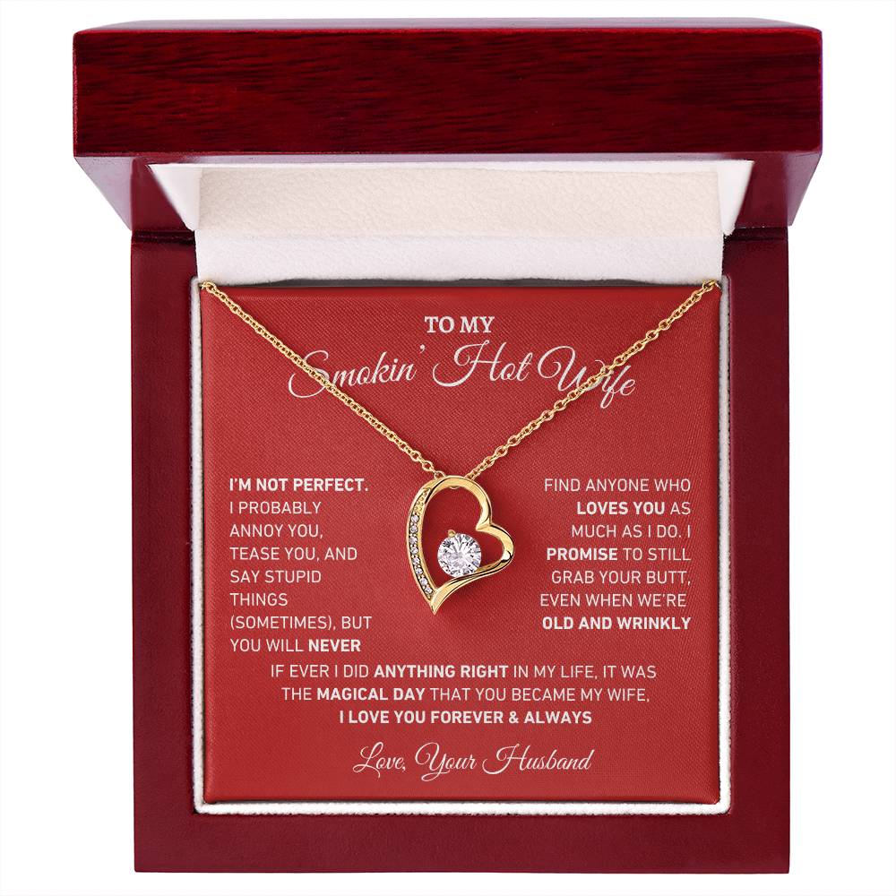 Promise to still | Forever Love Necklace | Gifts for Wife