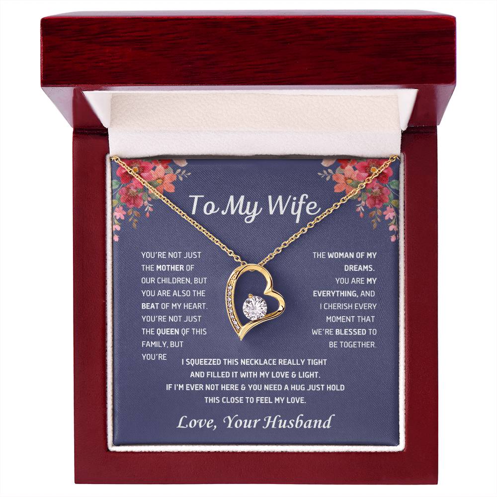 Blessed to be together | Forever Love Necklace | Gifts for Wife