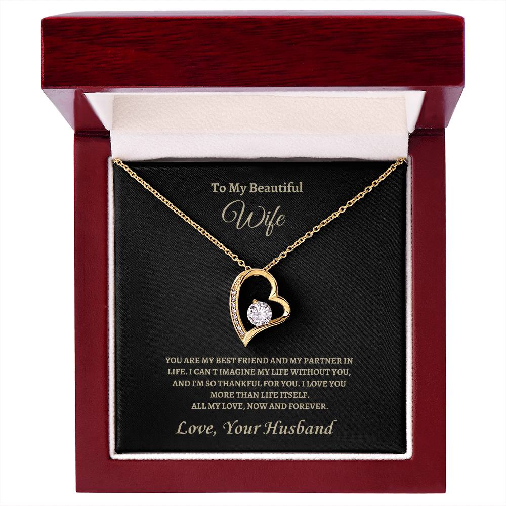 Partner in Life | Forever Love Necklace | Gifts for Wife