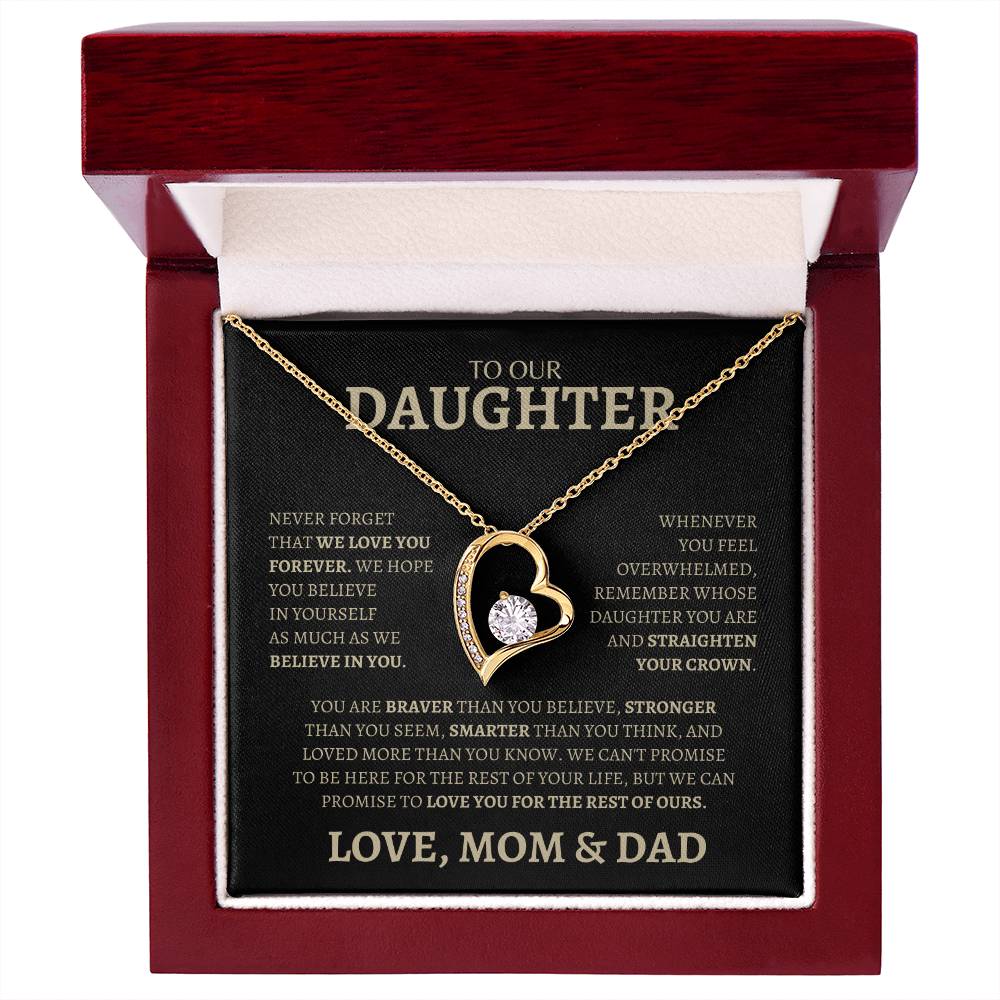 To Our Daughter | Forever Love Necklace | Gifts for Daughter