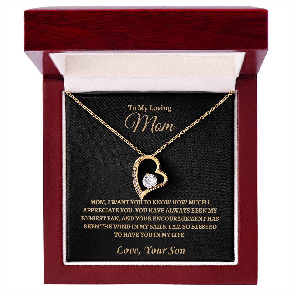 I'm so blessed to have my mom | Forever Love Necklace | Gifts for Mom