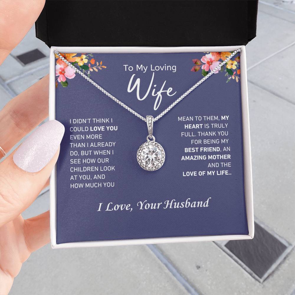 My heart is full | Eternal Hope Necklace | Gifts for Wife