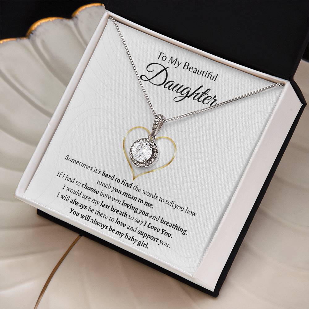 Always Support You | Eternal Hope Necklace | Gifts for Daughter