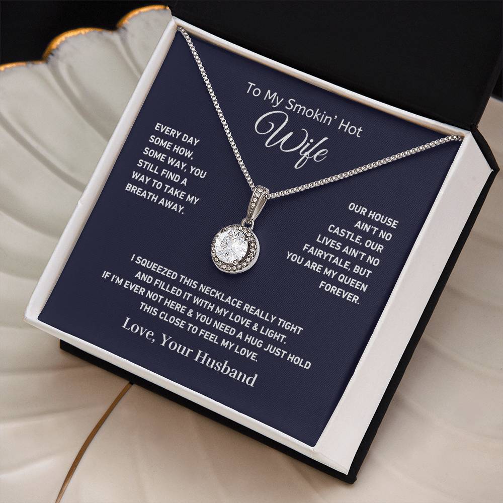 My queen Forever | Eternal Hope Necklace | Gifts for Wife