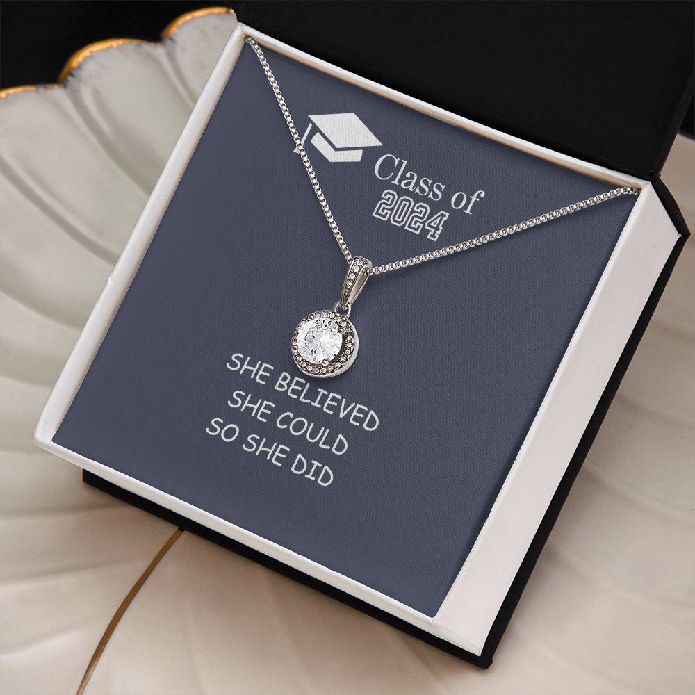 SHE DID | Eternal Hope Necklace | Gifts for Graduation