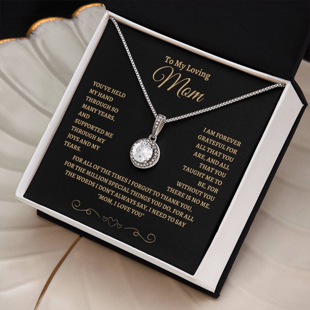 To My Loving Mom | Eternal Hope Necklace | Gifts for Mom