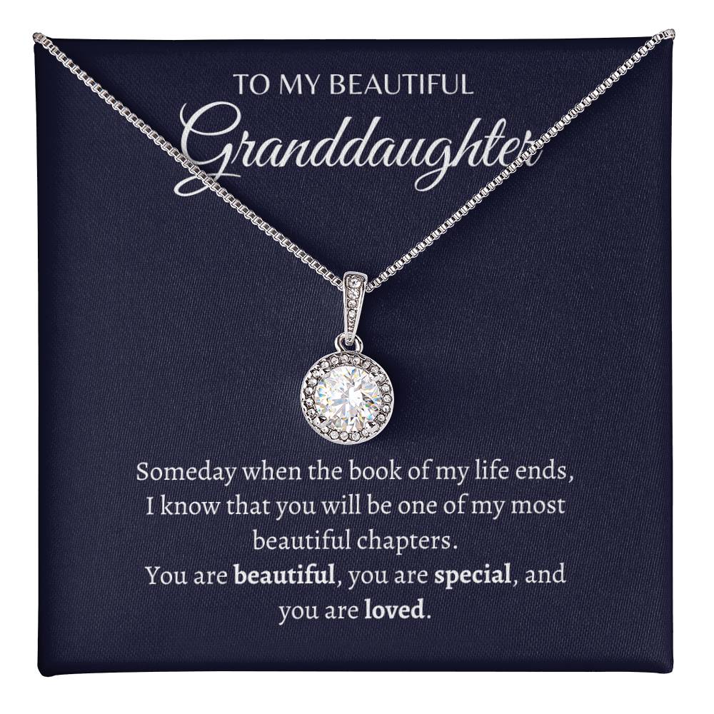 My Daughter, my beautiful chapter | Eternal Hope Necklace | Gifts for Granddaughter