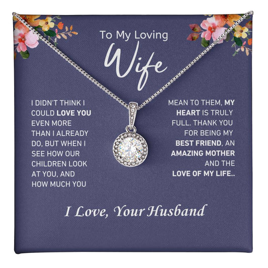 My heart is full | Eternal Hope Necklace | Gifts for Wife