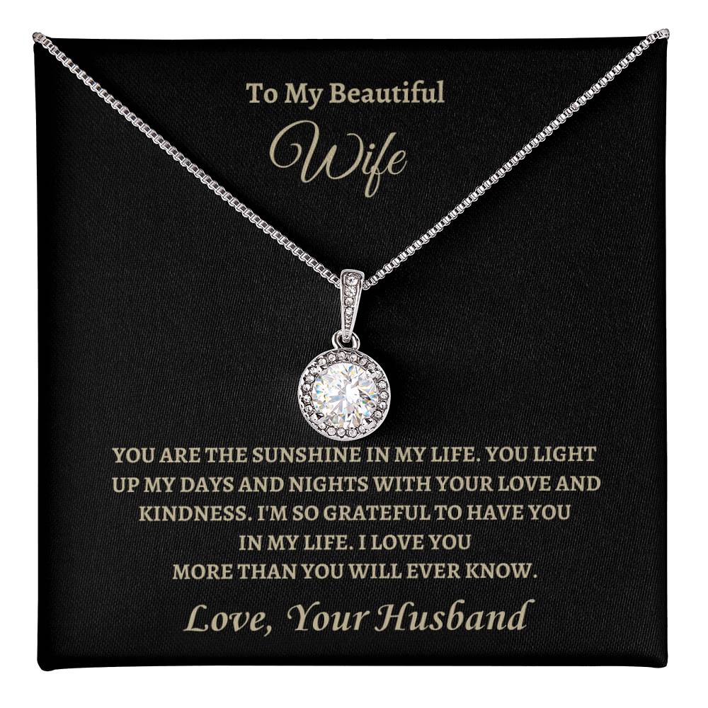 You are the Sunshine in my Life | Eternal Hope Necklace | Gifts for Wife