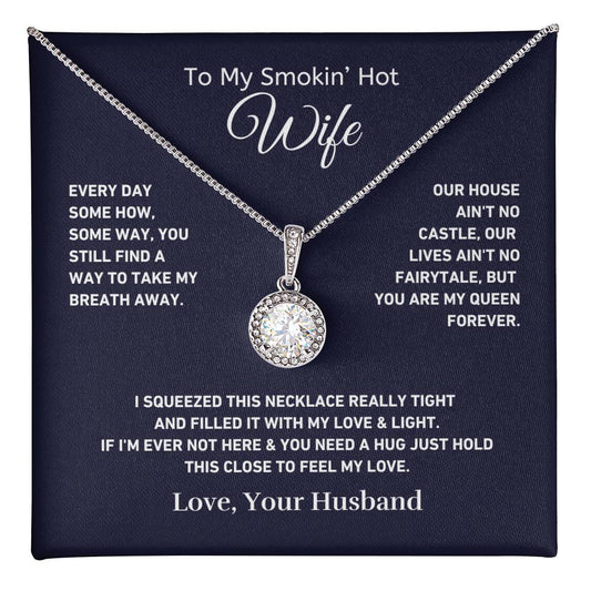 My queen Forever | Eternal Hope Necklace | Gifts for Wife