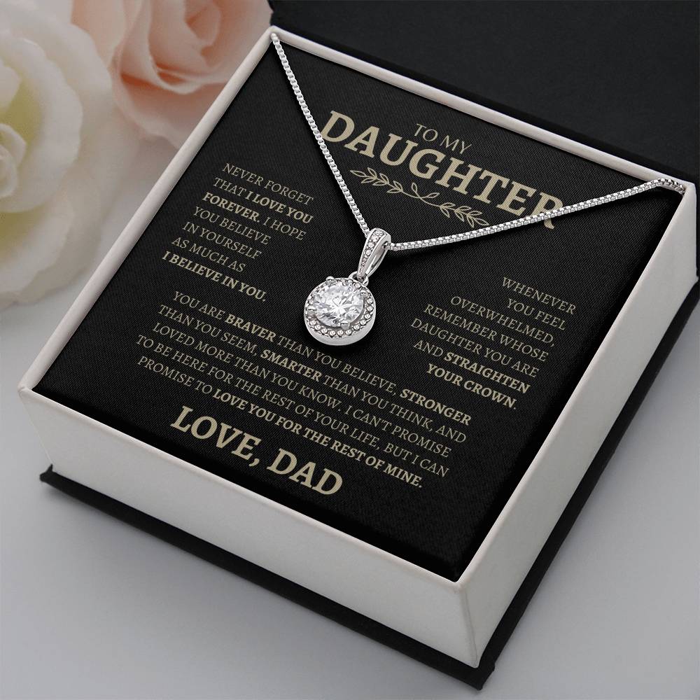 I Believe in you, My Daughter | Eternal Hope Necklace | Gifts for Daughter