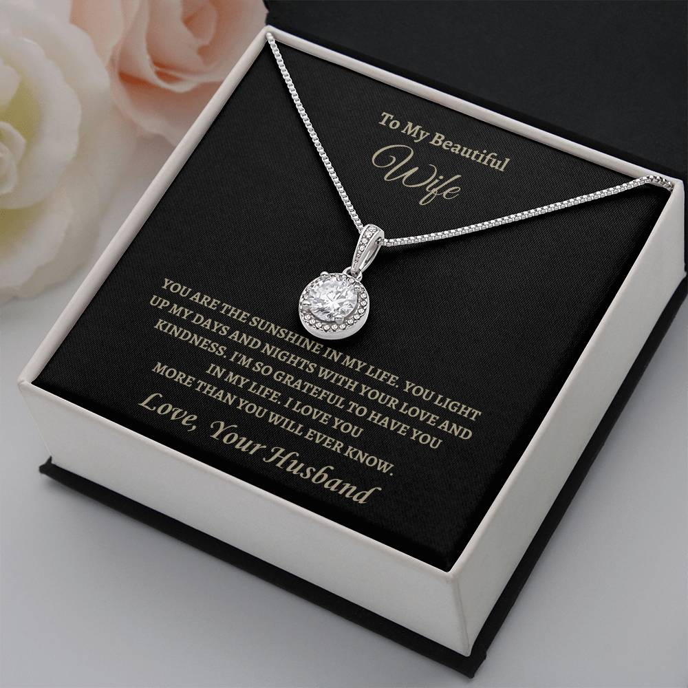 You are the Sunshine in my Life | Eternal Hope Necklace | Gifts for Wife