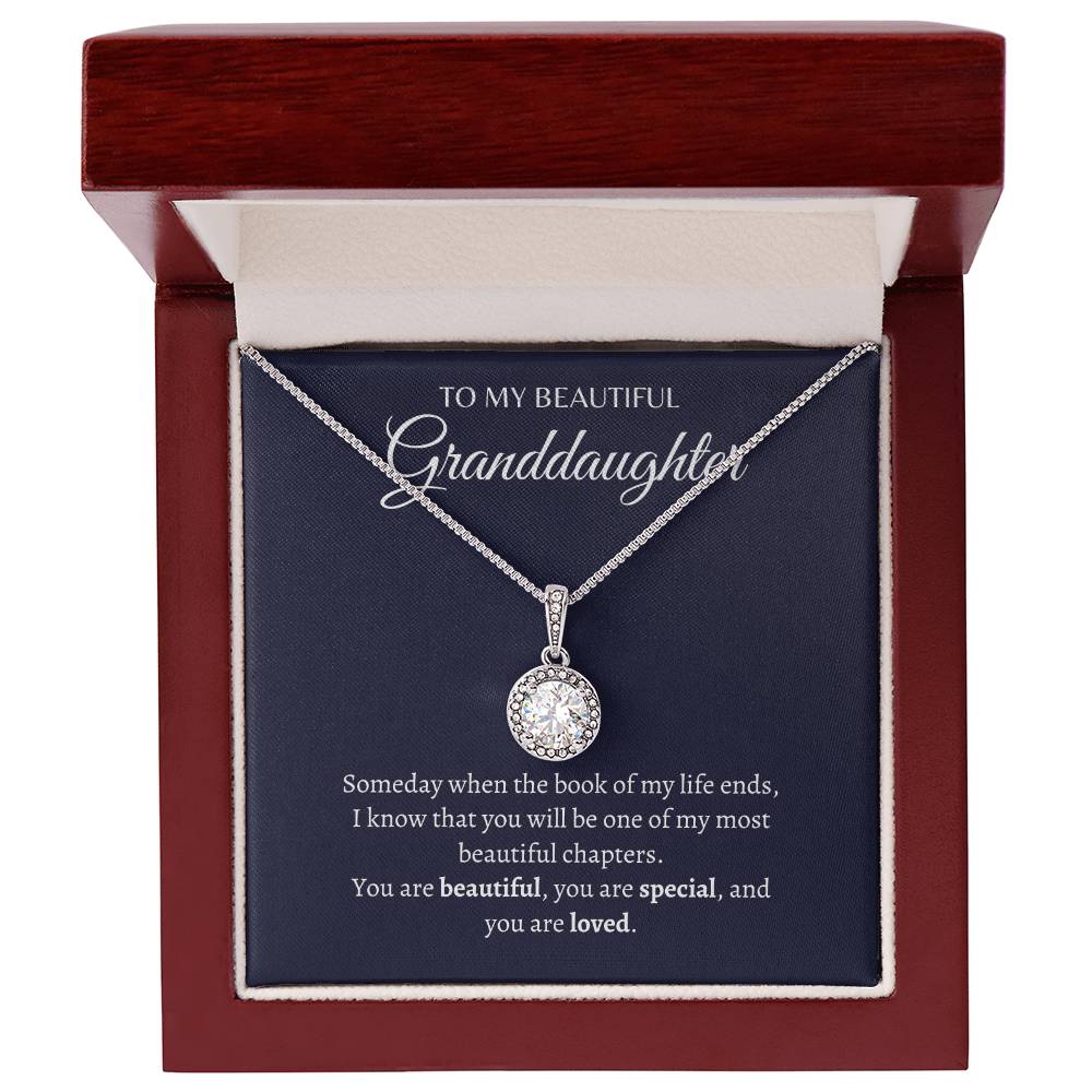 My Daughter, my beautiful chapter | Eternal Hope Necklace | Gifts for Granddaughter