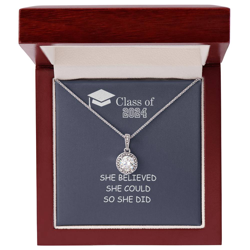 SHE DID | Eternal Hope Necklace | Gifts for Graduation