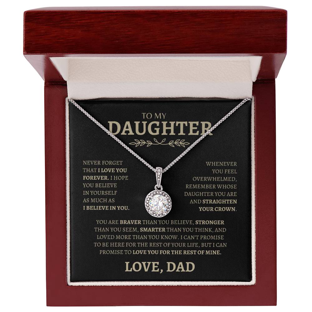 I Believe in you, My Daughter | Eternal Hope Necklace | Gifts for Daughter