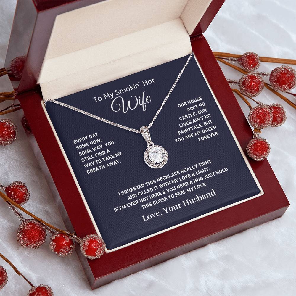 My queen Forever | Eternal Hope Necklace | Gifts for Wife