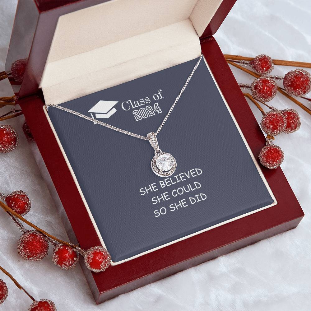 SHE DID | Eternal Hope Necklace | Gifts for Graduation