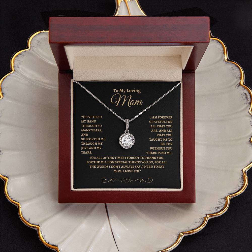 To My Loving Mom | Eternal Hope Necklace | Gifts for Mom