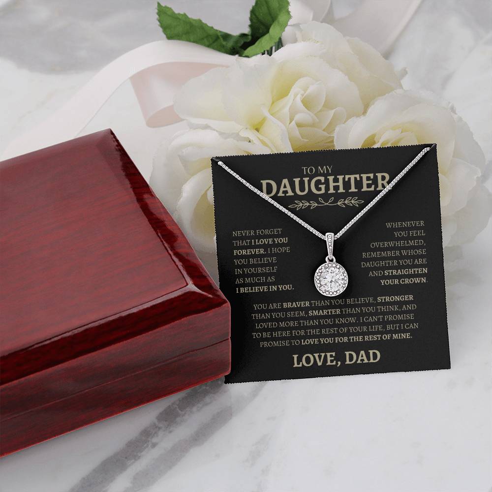 I Believe in you, My Daughter | Eternal Hope Necklace | Gifts for Daughter