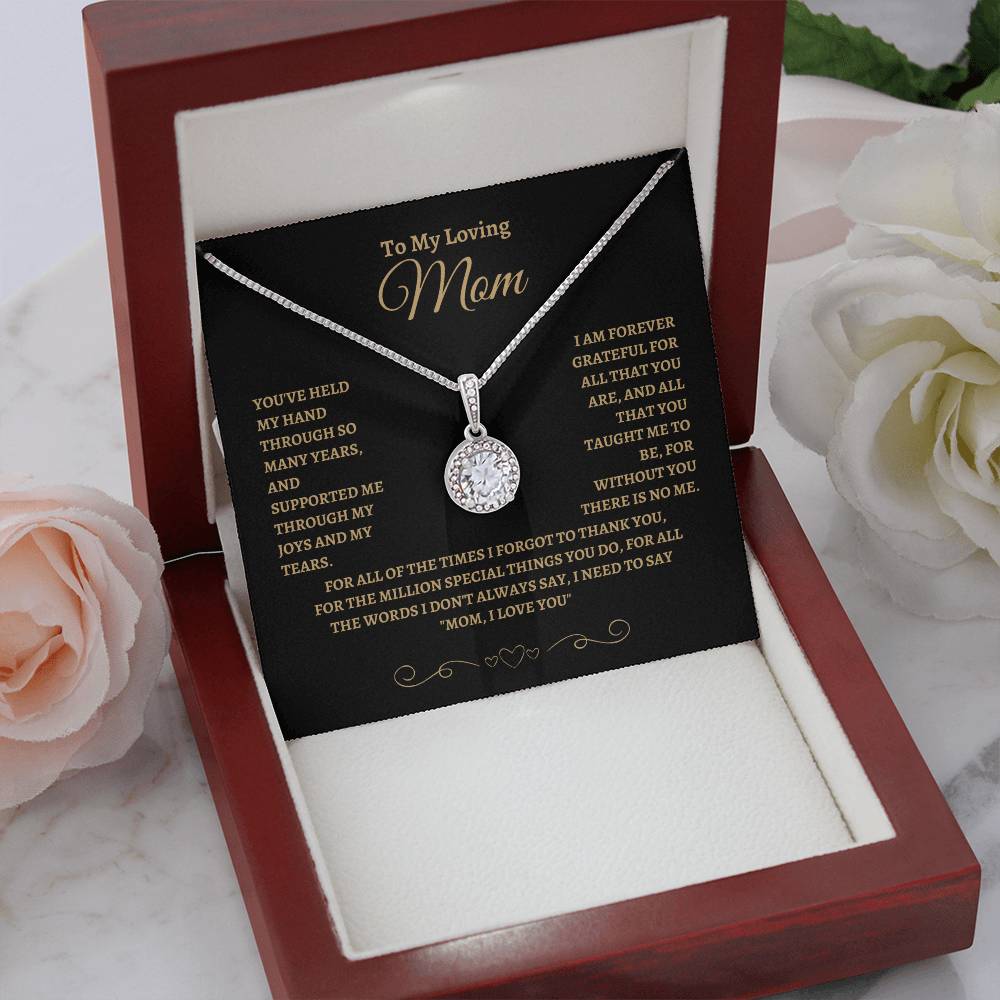 To My Loving Mom | Eternal Hope Necklace | Gifts for Mom