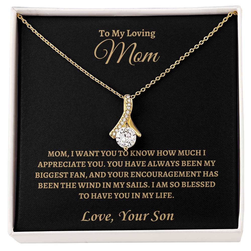 Blessed to have you, Mom | Alluring Beauty Necklace | Gifts for Mom