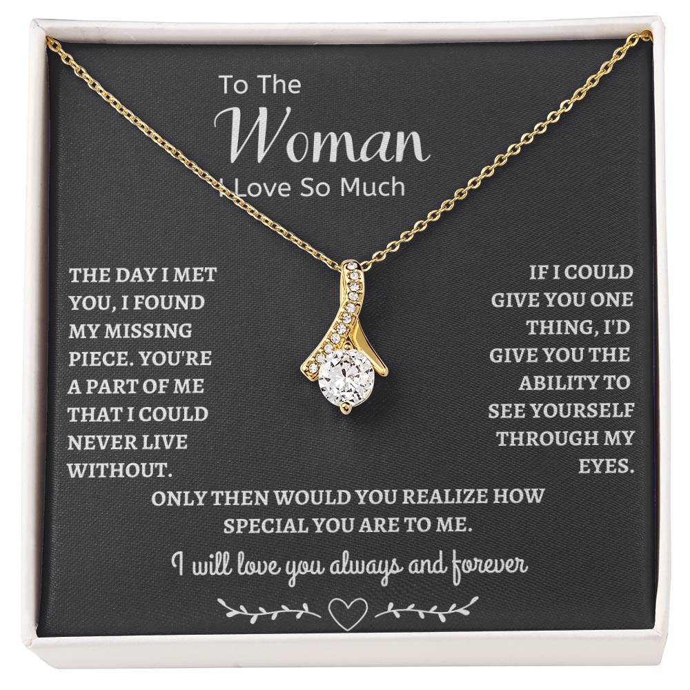 To the woman I Love | Alluring Beauty Necklace | Gifts for Wife