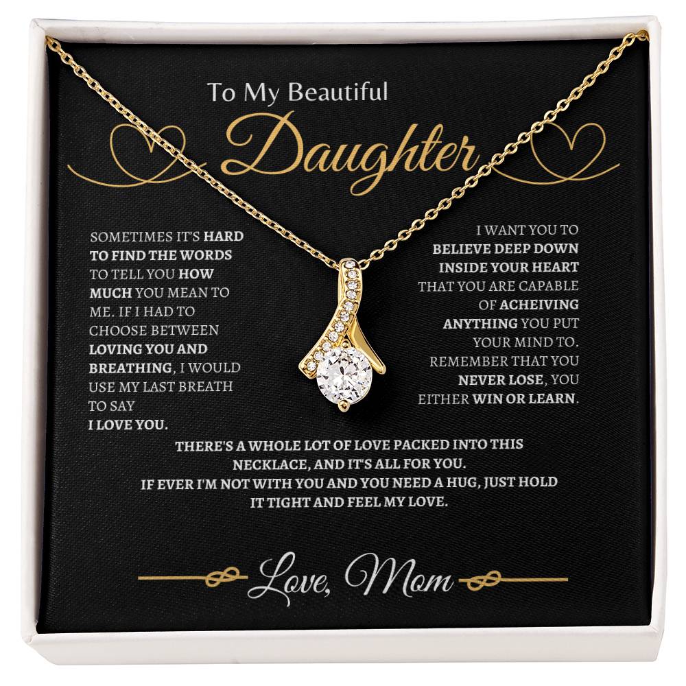 My Beautiful Daughter | Alluring Beauty Necklace | Gifts for Daughter