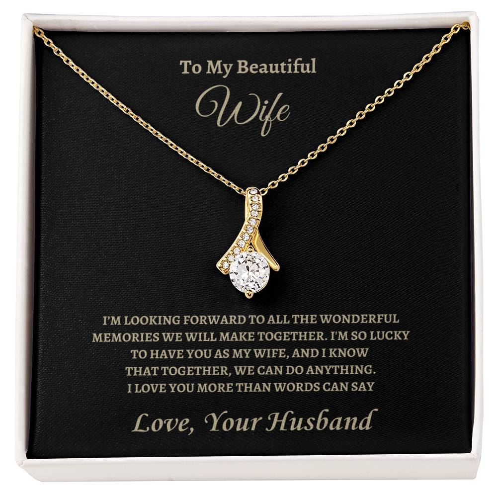 Lucky to have you | Alluring Beauty Necklace | Gifts for Wife