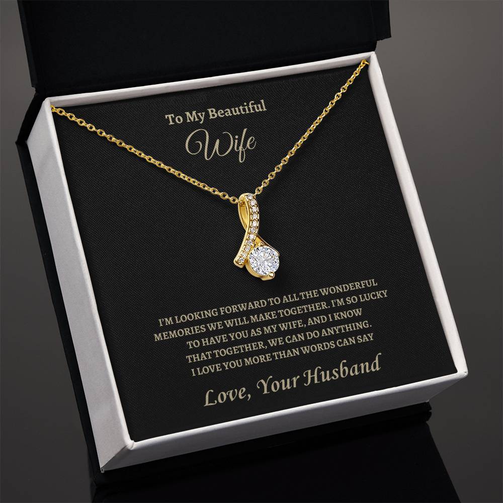 Lucky to have you | Alluring Beauty Necklace | Gifts for Wife