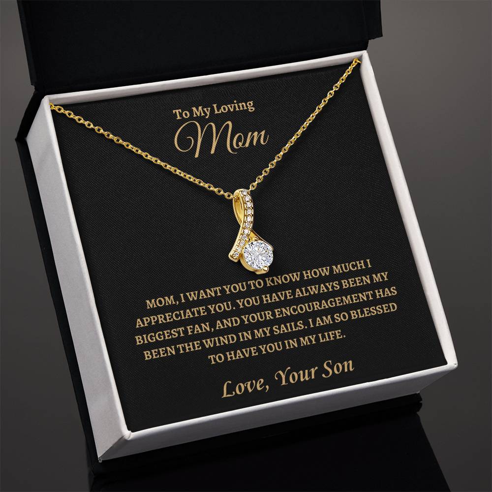 Blessed to have you, Mom | Alluring Beauty Necklace | Gifts for Mom