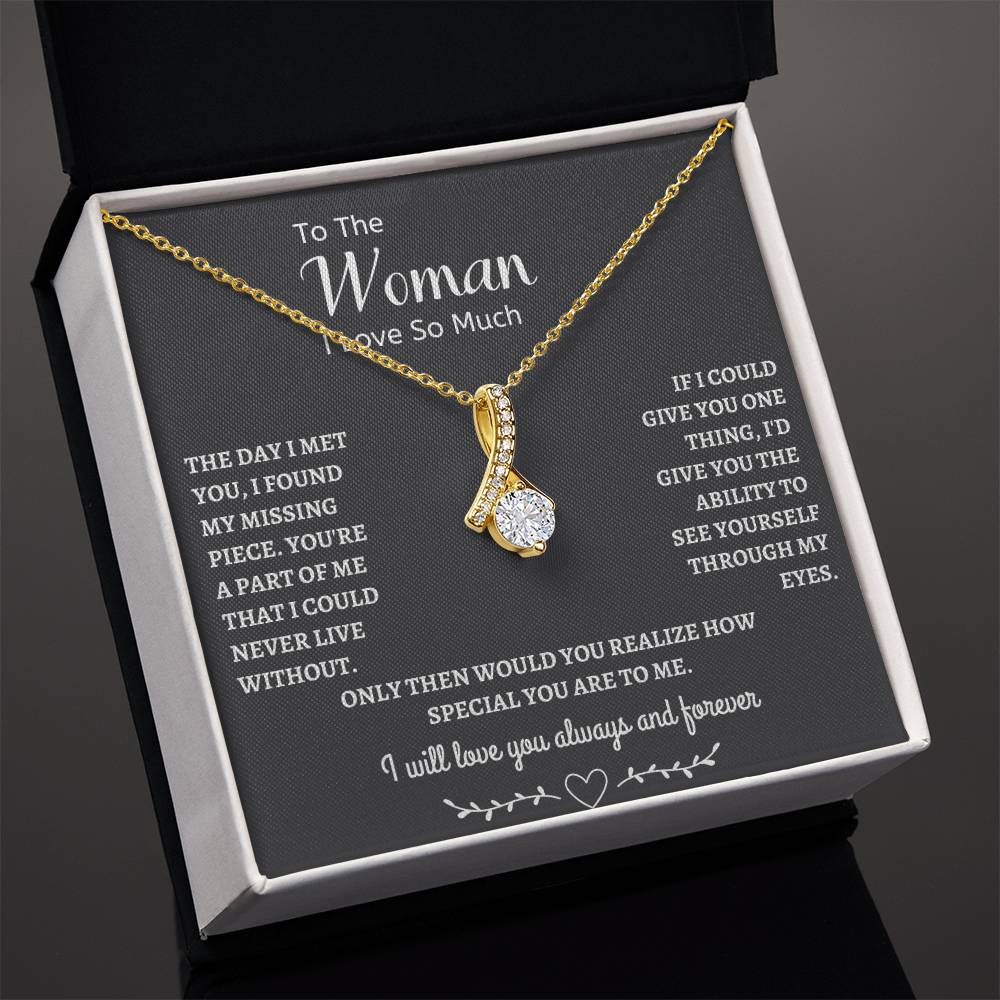 To the woman I Love | Alluring Beauty Necklace | Gifts for Wife