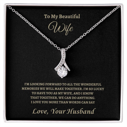 Lucky to have you | Alluring Beauty Necklace | Gifts for Wife