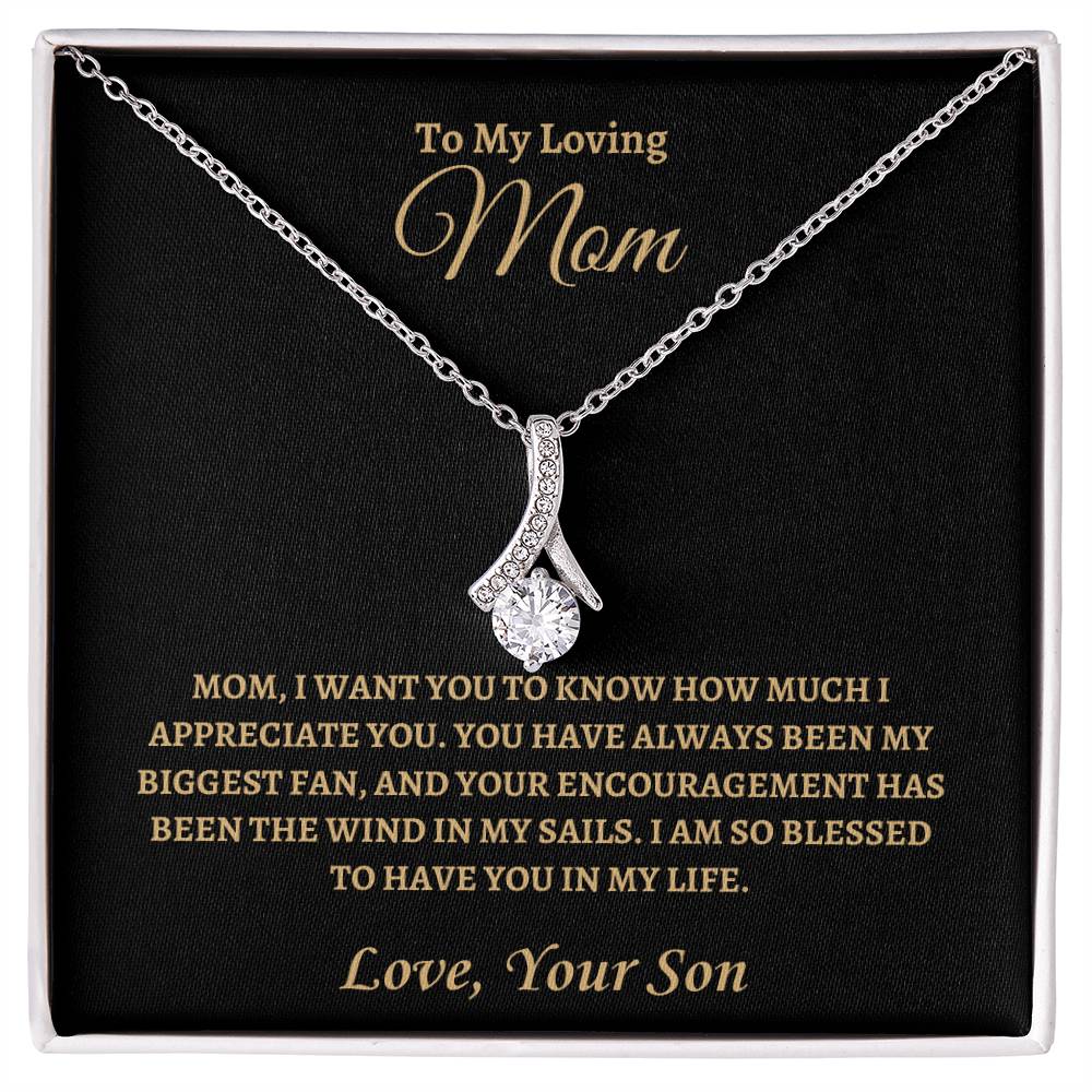 Blessed to have you, Mom | Alluring Beauty Necklace | Gifts for Mom