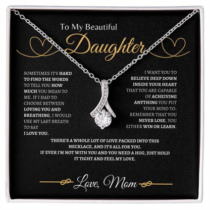 My Beautiful Daughter | Alluring Beauty Necklace | Gifts for Daughter